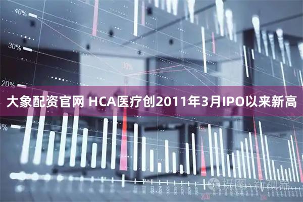 大象配资官网 HCA医疗创2011年3月IPO以来新高